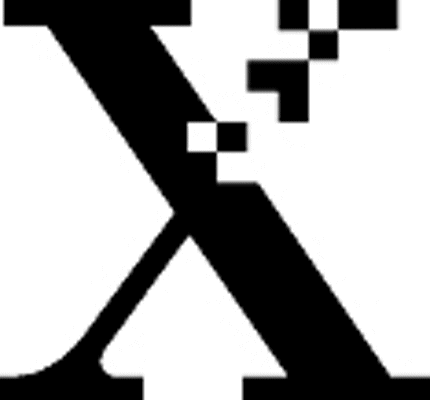 XEROX X 2 Graphic Logo Decal