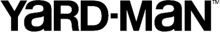YARD-MAN Graphic Logo Decal