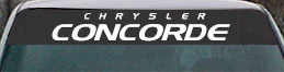 Chrysler Concorde Lettering