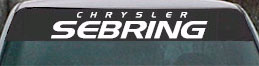Chrysler Sebring decal