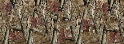 Camouflage Real Forest Brown Pattern