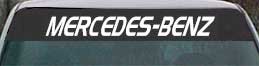 vinyl lettering mercedes-benz