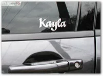 YOUR TEXT Vinyl Decal Sticker Car Window CUSTOM NAME Personalized Lettering 