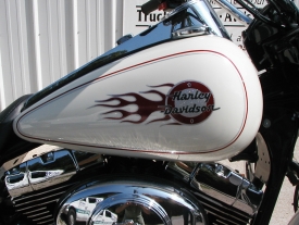 Custom Motorcycle Lettering