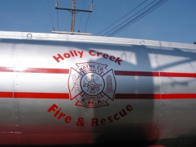 Holly Creek Fire & Rescue Lettering and Graphics