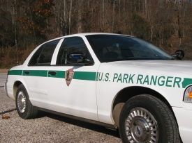 U.S. Park Ranger Lettering