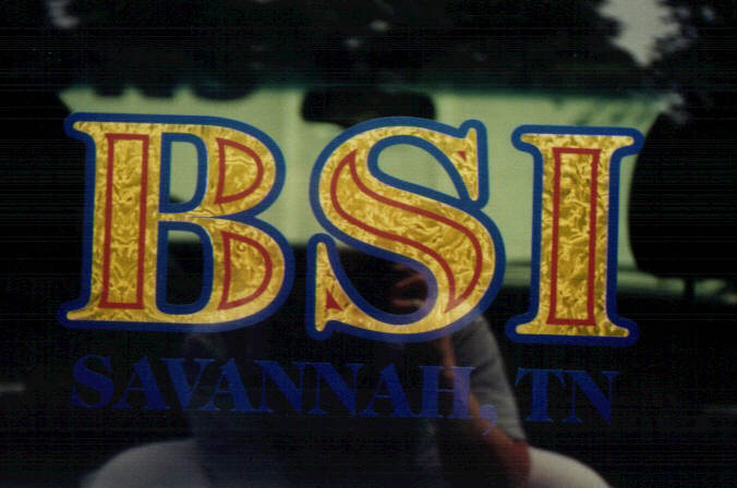 BSI Trucking Lettering