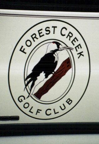 Forest Creek Golf Club Lettering