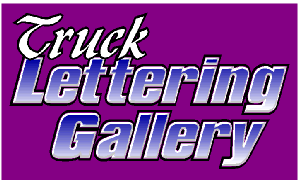 truck lettering gallery
