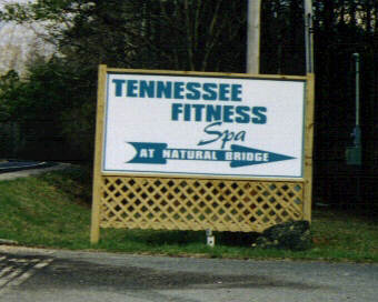 Tennessee Fitness Spa Sign