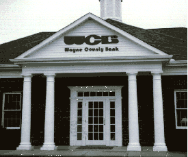 Wayne County Bank Dimensional Letters