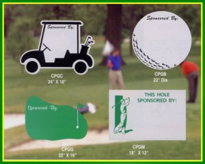 Golf Sponsor Signs