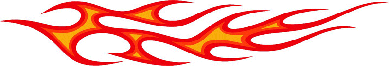 3c_flames_23 Graphic Flame Decal