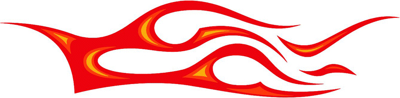 3c_flames_27 Graphic Flame Decal