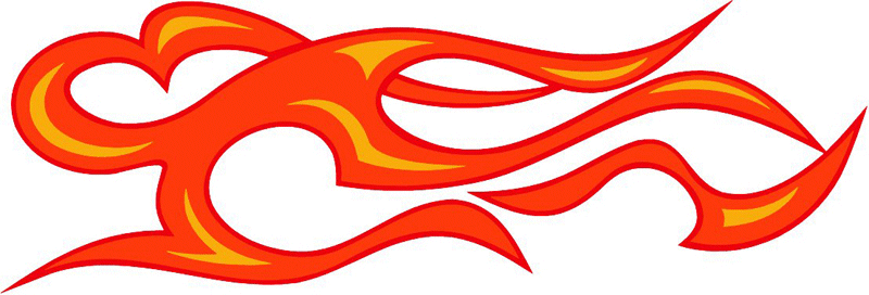 3c_flames_28 Graphic Flame Decal