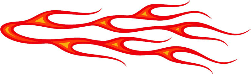 3c_flames_46 Graphic Flame Decal