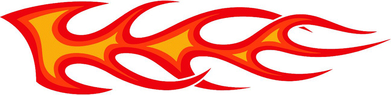 3c_flames_52 Graphic Flame Decal