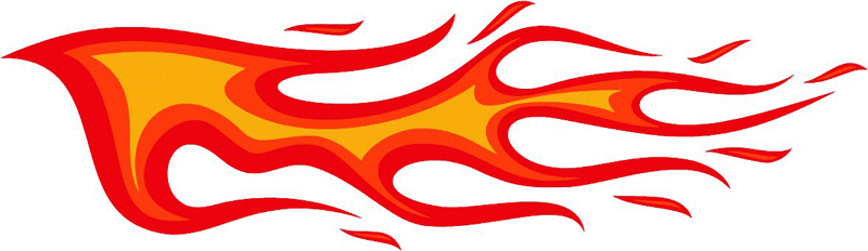 3c_flames_53 Graphic Flame Decal