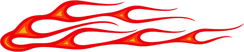 3c_flames_56 Graphic Flame Decal