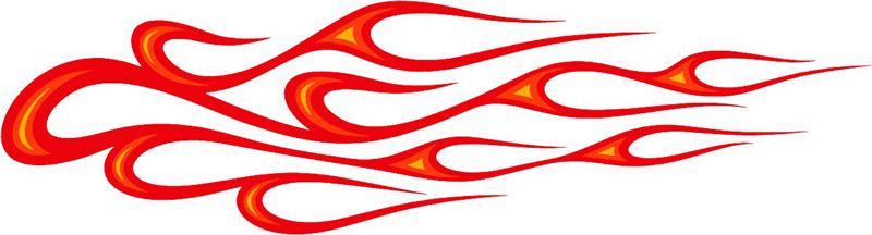 3c_flames_62 Graphic Flame Decal