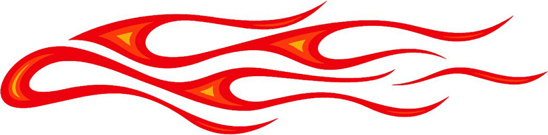 3c_flames_66 Graphic Flame Decal