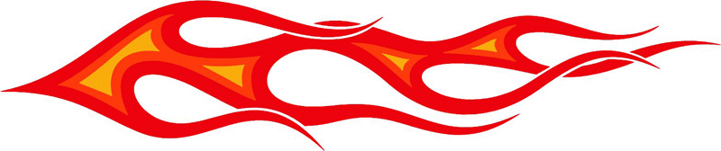 3c_flames_69 Graphic Flame Decal