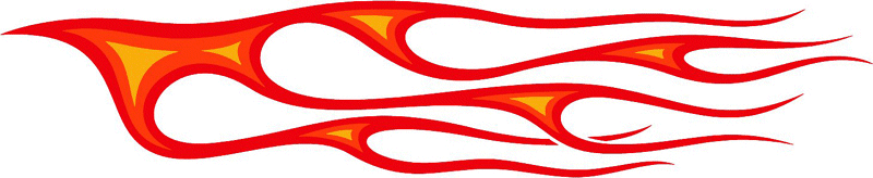 3c_flames_83 Graphic Flame Decal
