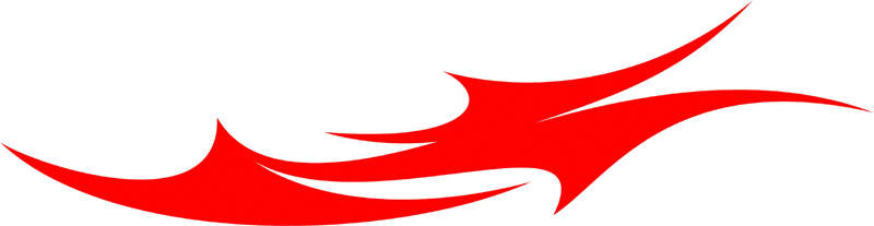 ALTER_13 Graphic Flame Decal