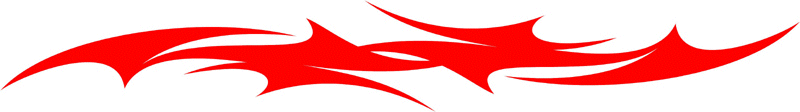 ALTER_14 Graphic Flame Decal