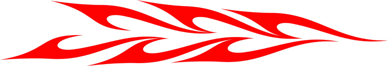 ALTER_17 Graphic Flame Decal