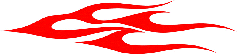 ALTER_18 Graphic Flame Decal