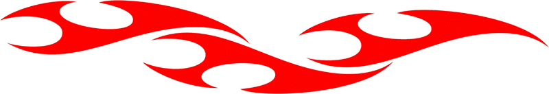 ALTER_19 Graphic Flame Decal