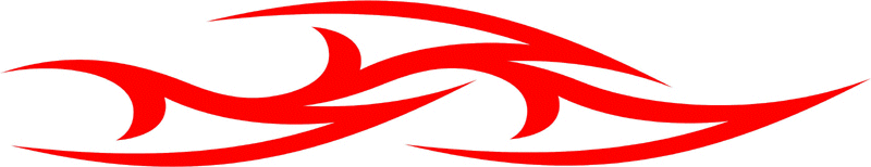 ALTER_21 Graphic Flame Decal