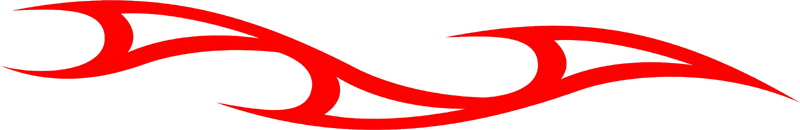 ALTER_22 Graphic Flame Decal