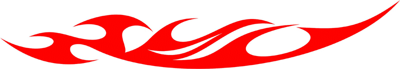 ALTER_24 Graphic Flame Decal