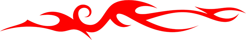 ALTER_25 Graphic Flame Decal