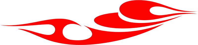 ALTER_28 Graphic Flame Decal