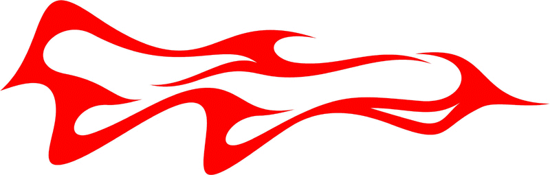 ALTER_29 Graphic Flame Decal