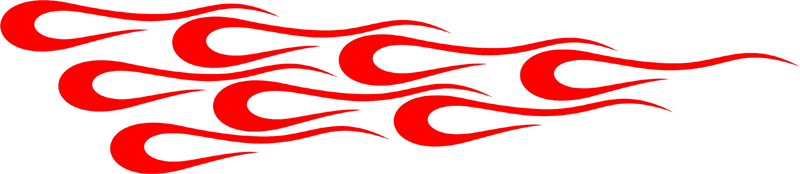 ALTER_30 Graphic Flame Decal