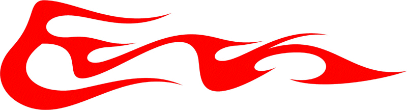 ALTER_32 Graphic Flame Decal