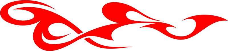 ALTER_33 Graphic Flame Decal