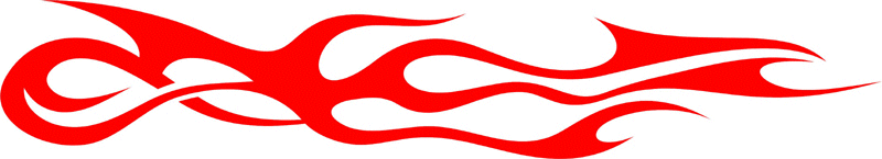 ALTER_34 Graphic Flame Decal