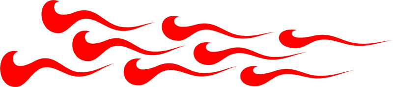 ALTER_38 Graphic Flame Decal