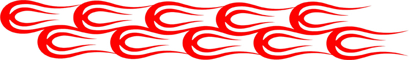 ALTER_44 Graphic Flame Decal