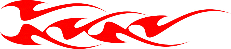 ALTER_46 Graphic Flame Decal