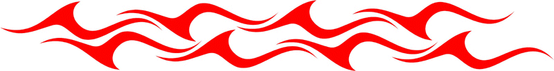 ALTER_51 Graphic Flame Decal