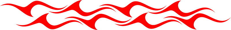 ALTER_53 Graphic Flame Decal