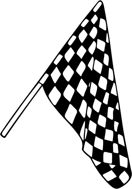 icf_14b Graphic Flame Decal