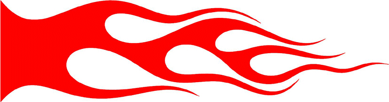 classic2_57 Graphic Flame Decal