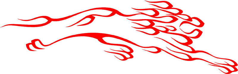 exclusive_04 Exclusive Flames Graphic Flame Decal